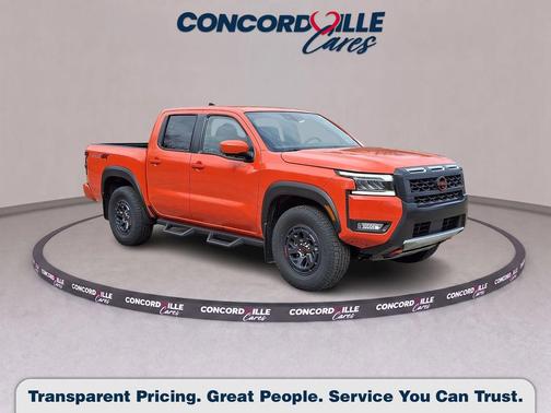 Orange 2025 Nissan Frontier PRO-4X