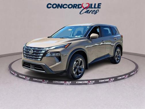 Baja Storm Metallic 2025 Nissan Rogue SV