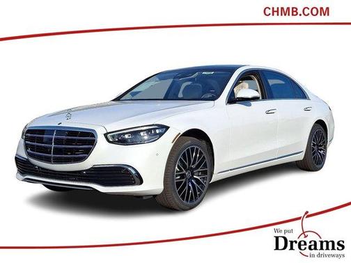 MANUFAKTUR Moonlight White Metallic 2026 Mercedes-Benz S-Class Base