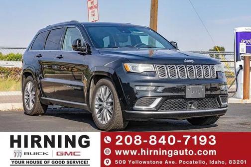 2018 Jeep Grand Cherokee Summit
