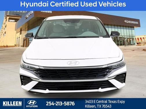 White 2025 Hyundai ELANTRA SEL Sport