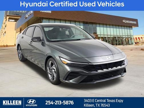 Gray 2025 Hyundai ELANTRA SEL Sport