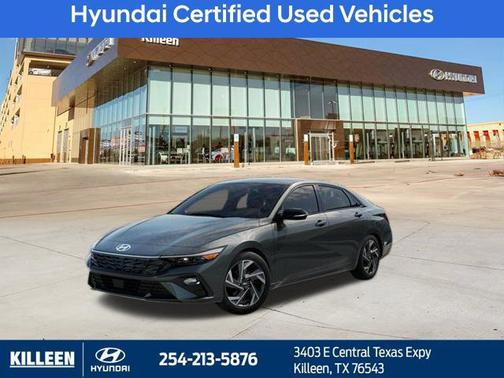 Gray 2025 Hyundai ELANTRA HEV SEL Sport