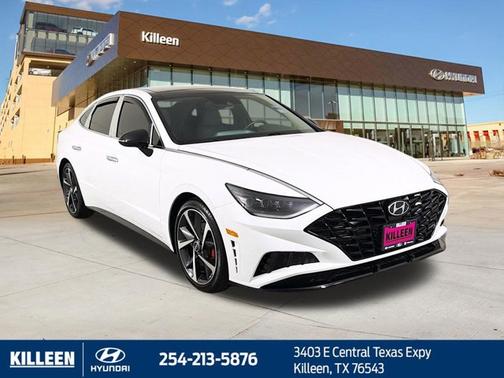 White 2023 Hyundai SONATA SEL Plus