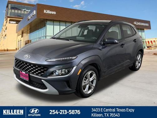 Gray 2022 Hyundai KONA SEL