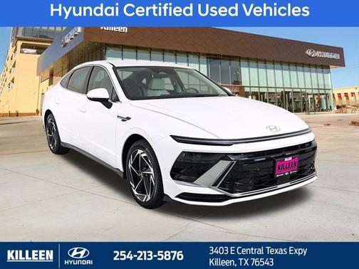 White 2026 Hyundai SONATA SEL Sport