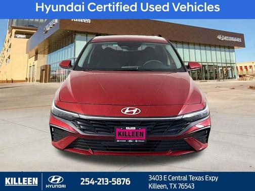Red 2025 Hyundai ELANTRA SE