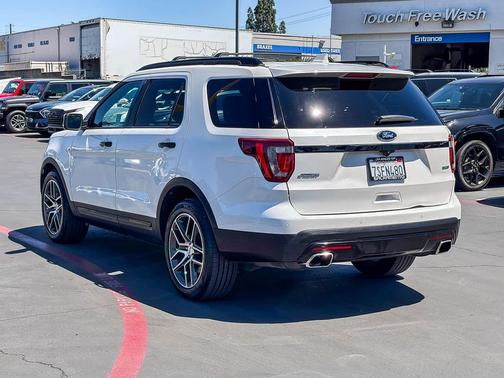 WHITE PLATINUM MET TRI-COAT 2016 Ford Explorer Sport