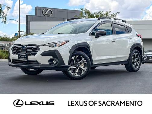 Crystal White Pearl 2024 Subaru Crosstrek Premium