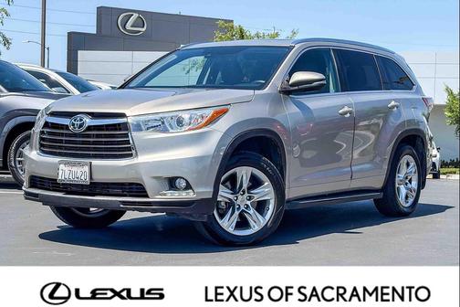 Creme Brulee Mica 2015 Toyota Highlander Limited Platinum