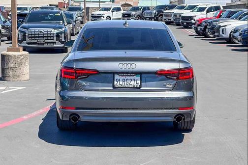 Gray 2018 Audi A4 2.0T ultra Premium Plus