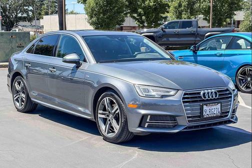 Gray 2018 Audi A4 2.0T ultra Premium Plus
