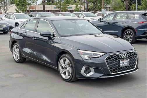 Manhattan Gray Metallic 2023 Audi A3 Premium