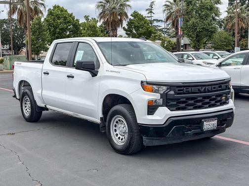 Summit White 2024 Chevrolet Silverado 1500 WT
