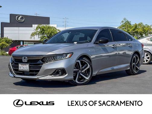 Lunar Silver Metallic 2022 Honda Accord Hybrid Sport