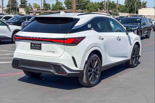 Ultra White 2026 Lexus RX 350h F SPORT Design