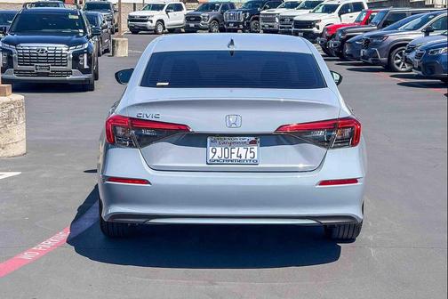 Sonic Gray Pearl 2024 Honda Civic EX