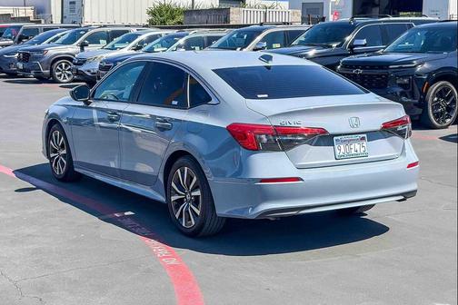 Sonic Gray Pearl 2024 Honda Civic EX