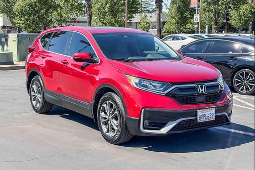 Radiant Red Metallic 2021 Honda CR-V 2WD EX