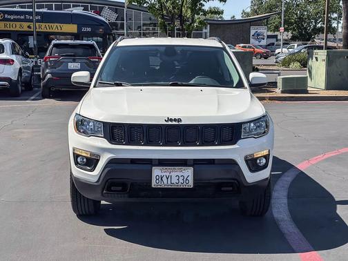 White Clearcoat 2019 Jeep Compass Upland Edition 4x4