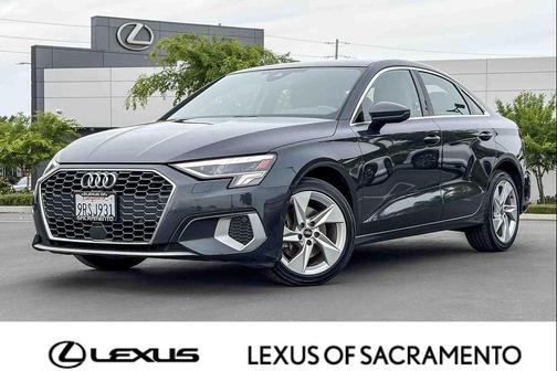 Manhattan Gray Metallic 2023 Audi A3 Premium