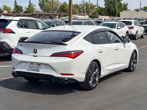 Platinum White Pearl 2023 Acura Integra A-SPEC Technology