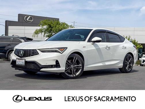 Platinum White Pearl 2023 Acura Integra A-SPEC Technology