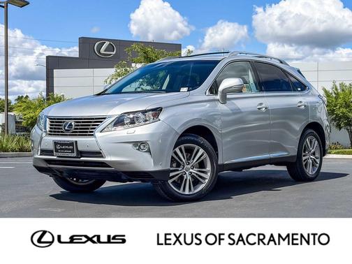 Silver Lining Metallic 2015 Lexus RX 350 Base