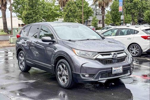 Modern Steel Metallic 2019 Honda CR-V EX-L