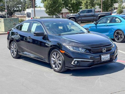 Crystal Black Pearl 2021 Honda Civic EX