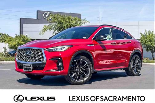 Dynamic Sunstone Red 2022 INFINITI QX55 SENSORY