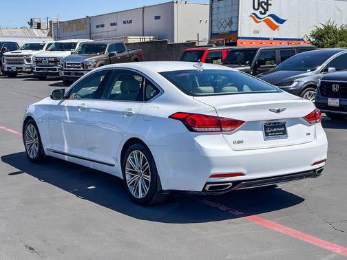 Casablanca White 2018 Genesis G80 3.8