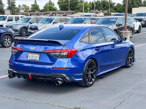 Aegean Blue Metallic 2022 Honda Civic Sport