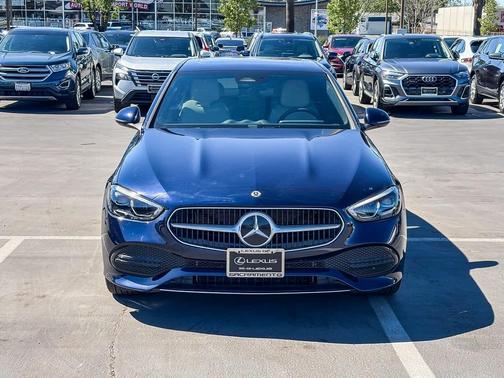 Lunar Blue Metallic 2023 Mercedes-Benz C-Class Sedan