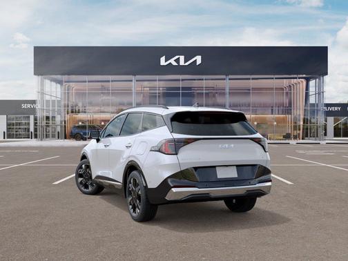 Snow White Pearl 2027 Kia Sportage Hybrid SX-Prestige