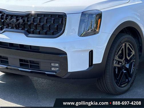 Glacial White Pearl 2025 Kia Telluride SX X-Line