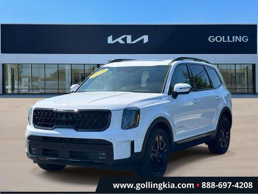 Glacial White Pearl 2025 Kia Telluride SX X-Line