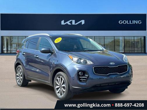 Pacific Blue 2017 Kia Sportage EX