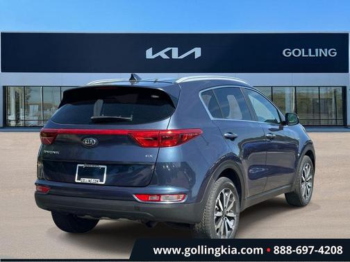 Pacific Blue 2017 Kia Sportage EX