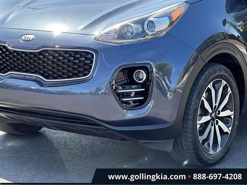Pacific Blue 2017 Kia Sportage EX