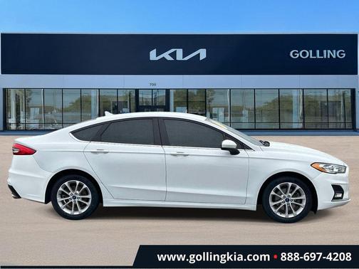 Oxford White 2020 Ford Fusion SE