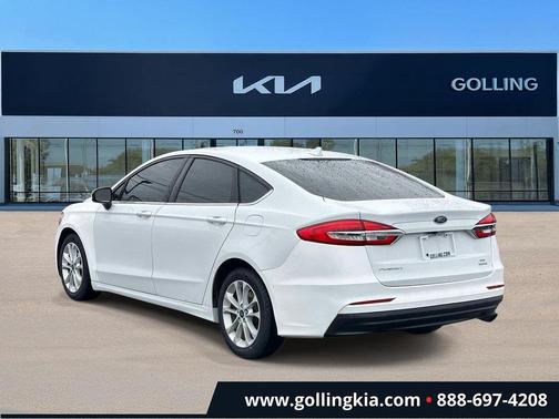 Oxford White 2020 Ford Fusion SE