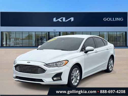 Oxford White 2020 Ford Fusion SE