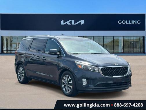 Deep Formal Blue 2015 Kia Sedona SX