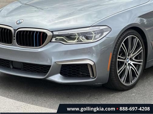 Bluestone Metallic 2018 BMW M550 i Xdrive