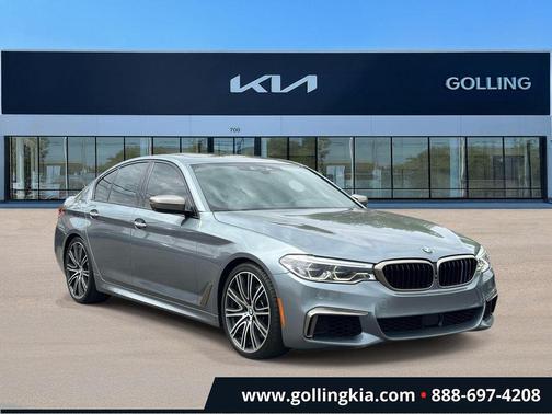 Bluestone Metallic 2018 BMW M550 i Xdrive