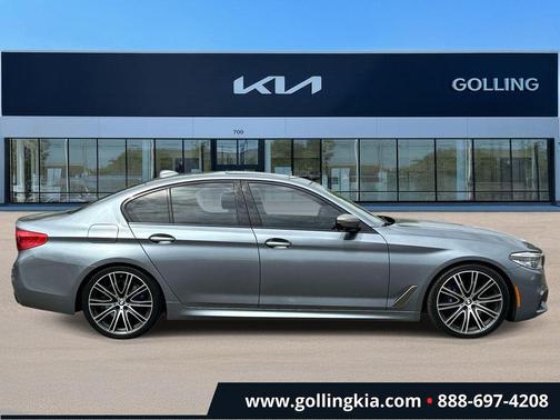 Bluestone Metallic 2018 BMW M550 i Xdrive
