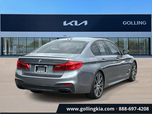 Bluestone Metallic 2018 BMW M550 i Xdrive