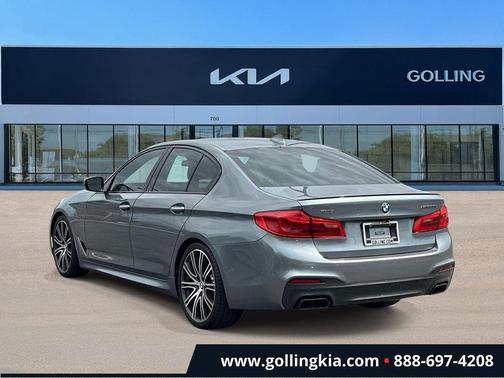 Bluestone Metallic 2018 BMW M550 i Xdrive