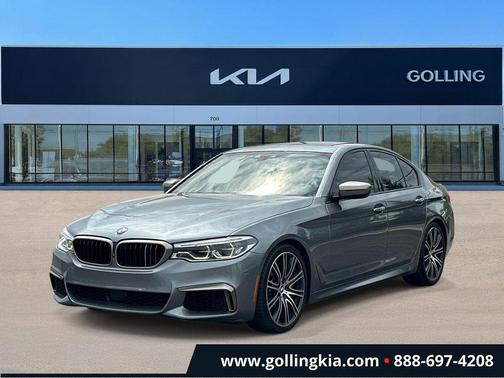 Bluestone Metallic 2018 BMW M550 i Xdrive